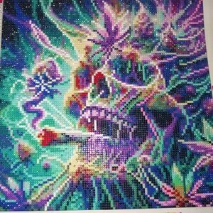 Finished diamond painting